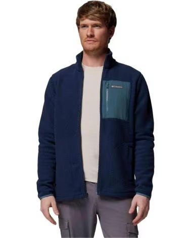 COLUMBIA JASPER RIDGE FULL ZIP FLEECE JACKET NOCHE