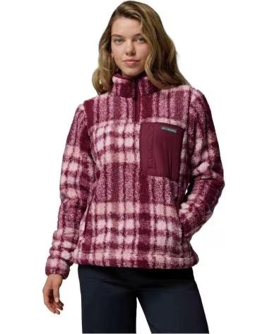 COLUMBIA WEST BEND QUARTER ZIP II FLEECE JACKET MUJER