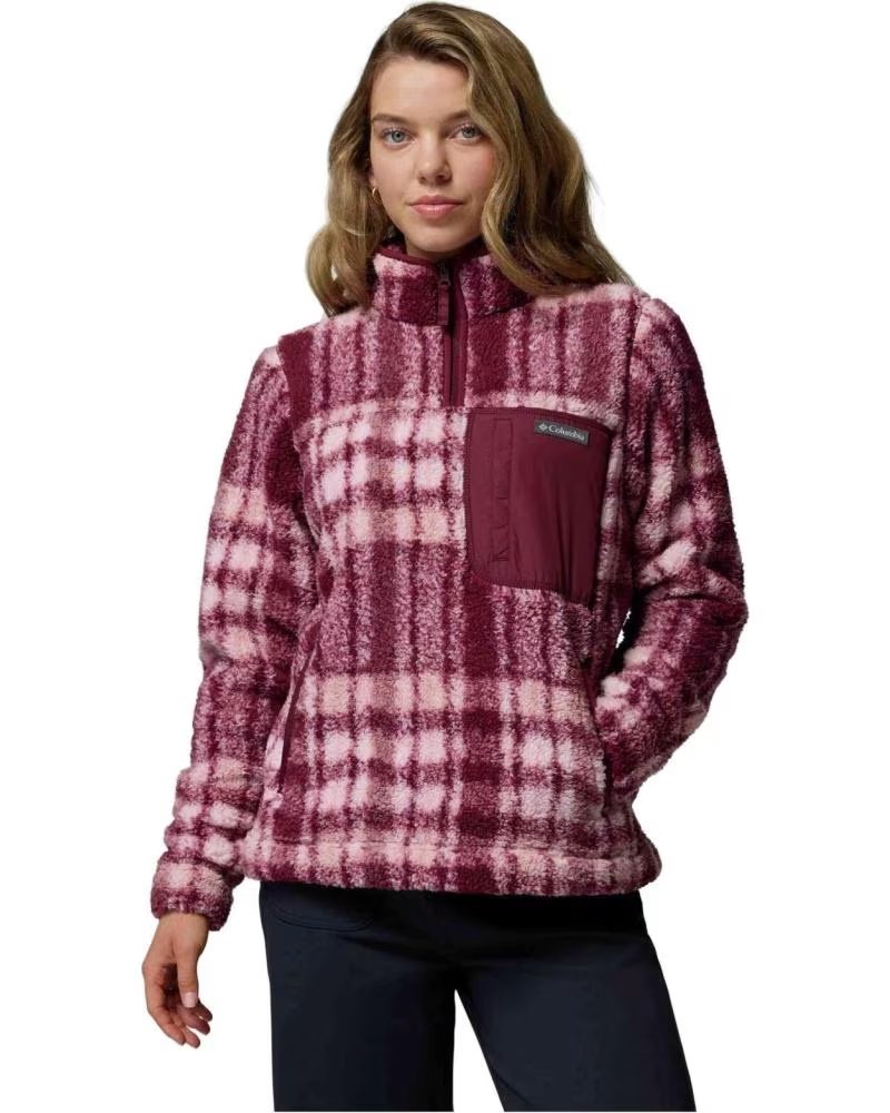 COLUMBIA WEST BEND QUARTER ZIP II FLEECE JACKET MUJER