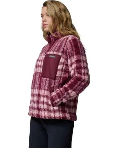 COLUMBIA WEST BEND QUARTER ZIP II FLEECE JACKET MUJER