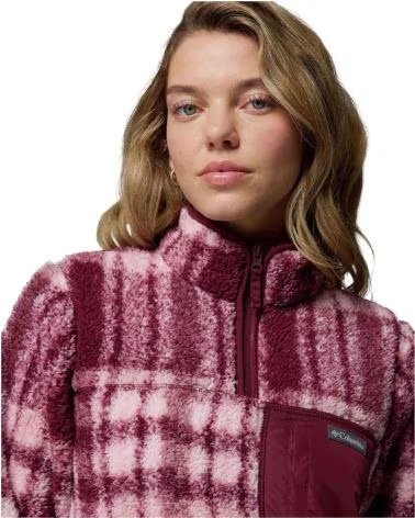 COLUMBIA WEST BEND QUARTER ZIP II FLEECE JACKET MUJER
