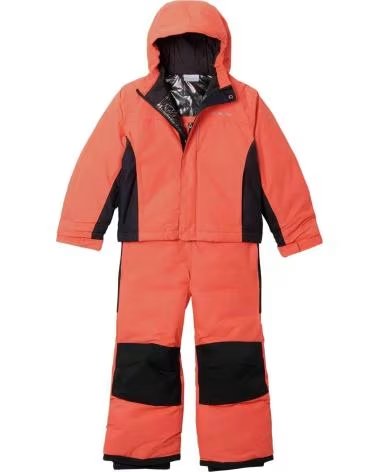 COLUMBIA CONJUNTO CONJUNTO BUGA III NARANJA NEGRO EN NARANJA PARA NINOS UNISEX INFANTIL