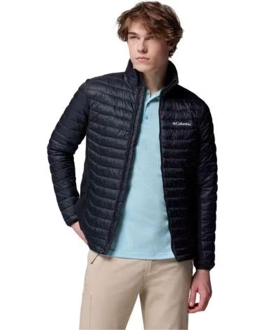 COLUMBIA CHAQUETA CHAQUETA POWDER PASS NEGRO EN NEGRO PARA HOMBRE HYBRID