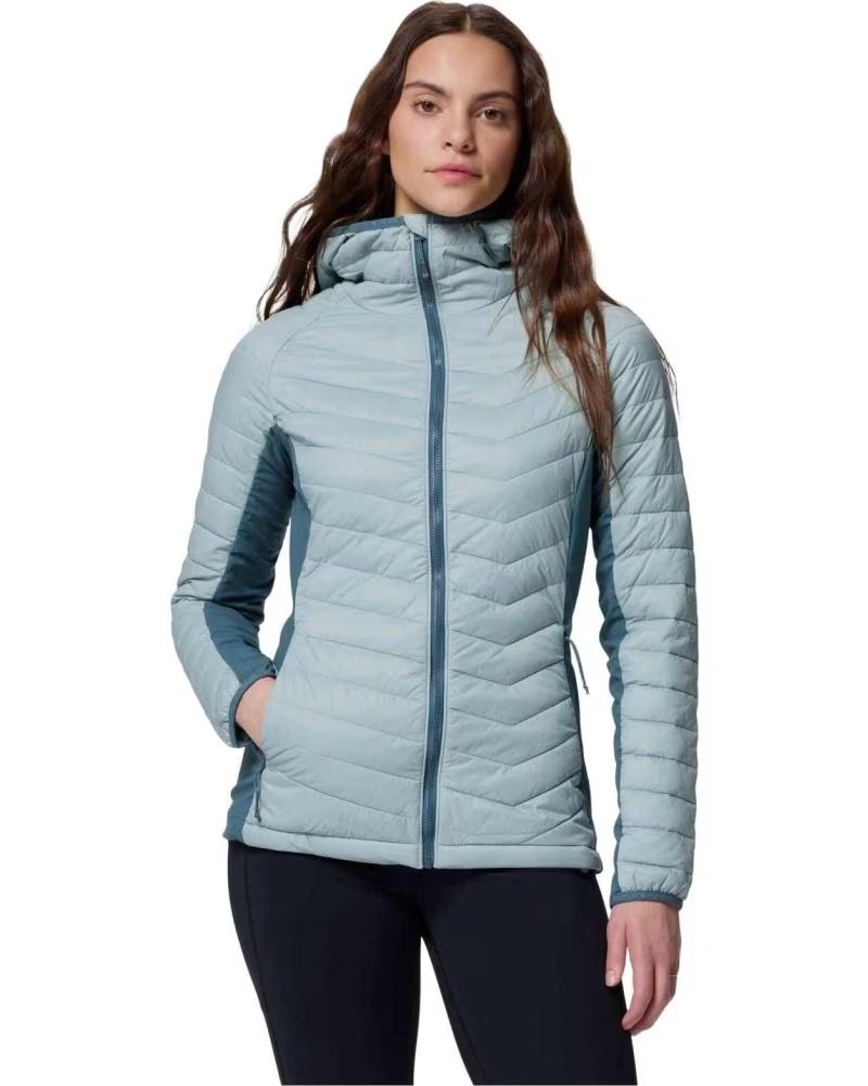 COLUMBIA GIACCA CON CAPPUCCIO POWDER PASS II HYBRID MUJER