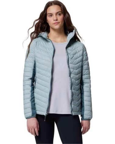 COLUMBIA GIACCA CON CAPPUCCIO POWDER PASS II HYBRID MUJER
