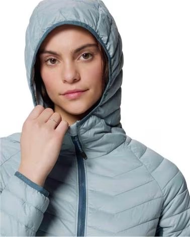 COLUMBIA GIACCA CON CAPPUCCIO POWDER PASS II HYBRID MUJER