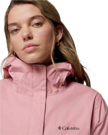 COLUMBIA GIACCA CON CAPPUCCIO ARCADIA II DA DONNA - ROSA