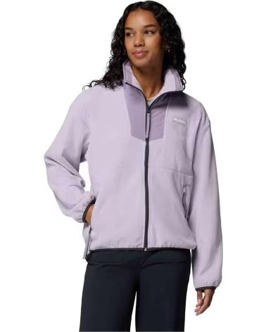 COLUMBIA GIACCA IN PILE DONNA SEQUOIA GROVE FULL ZIP VIOLA MUJER