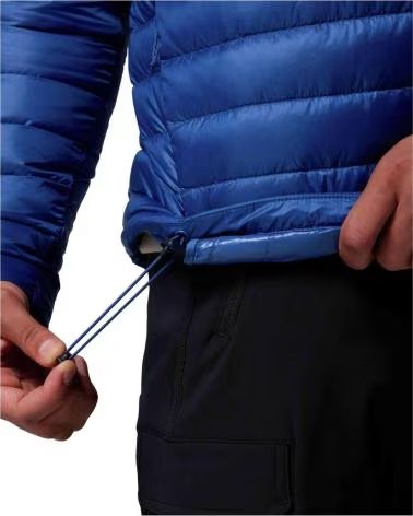 COLUMBIA CHAQUETA CHAQUETA CORELITE DOWN AZUL EN AZUL PARA HOMBRE ULTRA