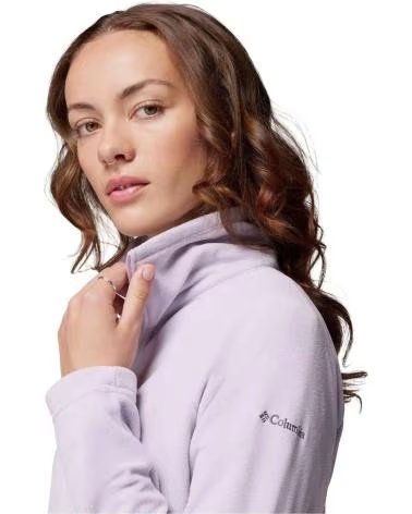 COLUMBIA GIACCA IN PILE DONNA GLACIAL FLEECE IV HALF ZIP LAVANDA MUJER