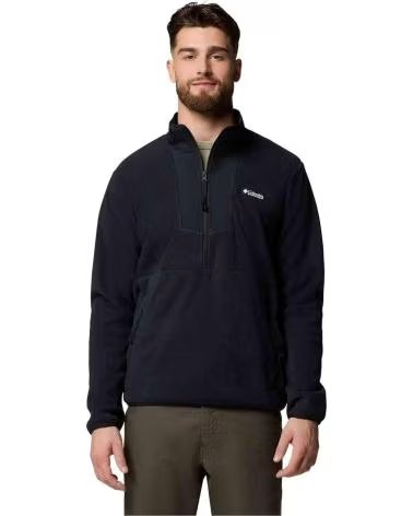 COLUMBIA SEQUOIA GROVE HALF ZIP FLEECE SWEATSHIRT GRISACEO