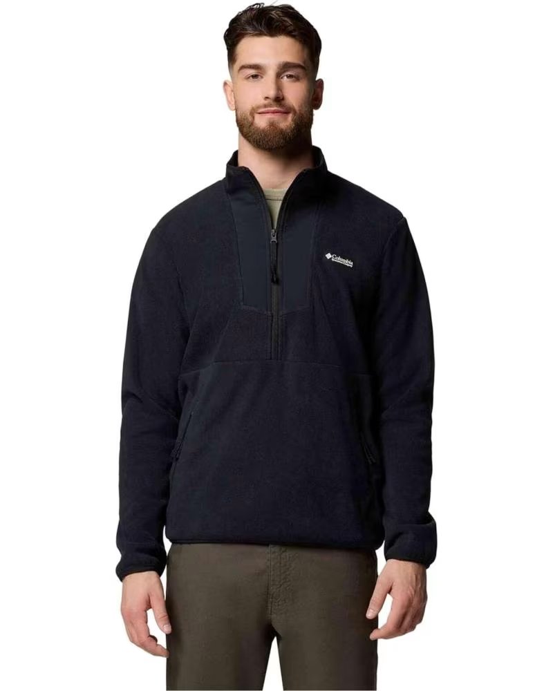 COLUMBIA SEQUOIA GROVE HALF ZIP FLEECE SWEATSHIRT GRISACEO