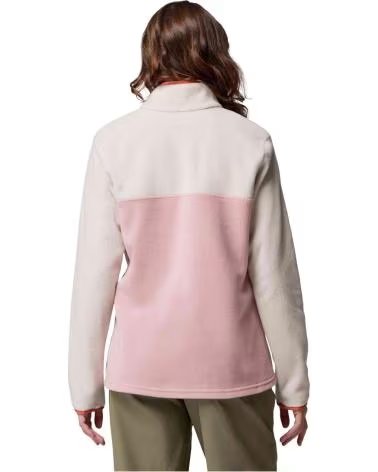 COLUMBIA GIACCA IN PILE BENTON SPRINGS HALF ZIP SNAP PULL OVER II MUJER