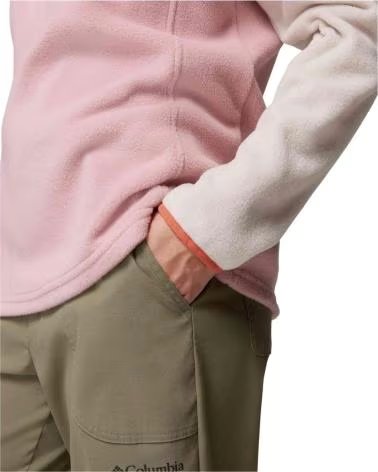 COLUMBIA GIACCA IN PILE BENTON SPRINGS HALF ZIP SNAP PULL OVER II MUJER