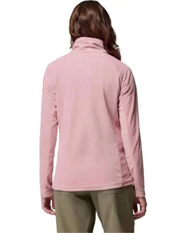 COLUMBIA FELPA IN PILE GLACIAL FLEECE IV HALF ZIP ROSA MUJER