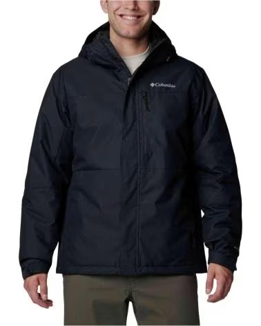 COLUMBIA CHAQUETA CHAQUETA CON CAPUCHA HIKEBOUND II NEGRO EN NEGRO PARA HOMBRE INSULATED