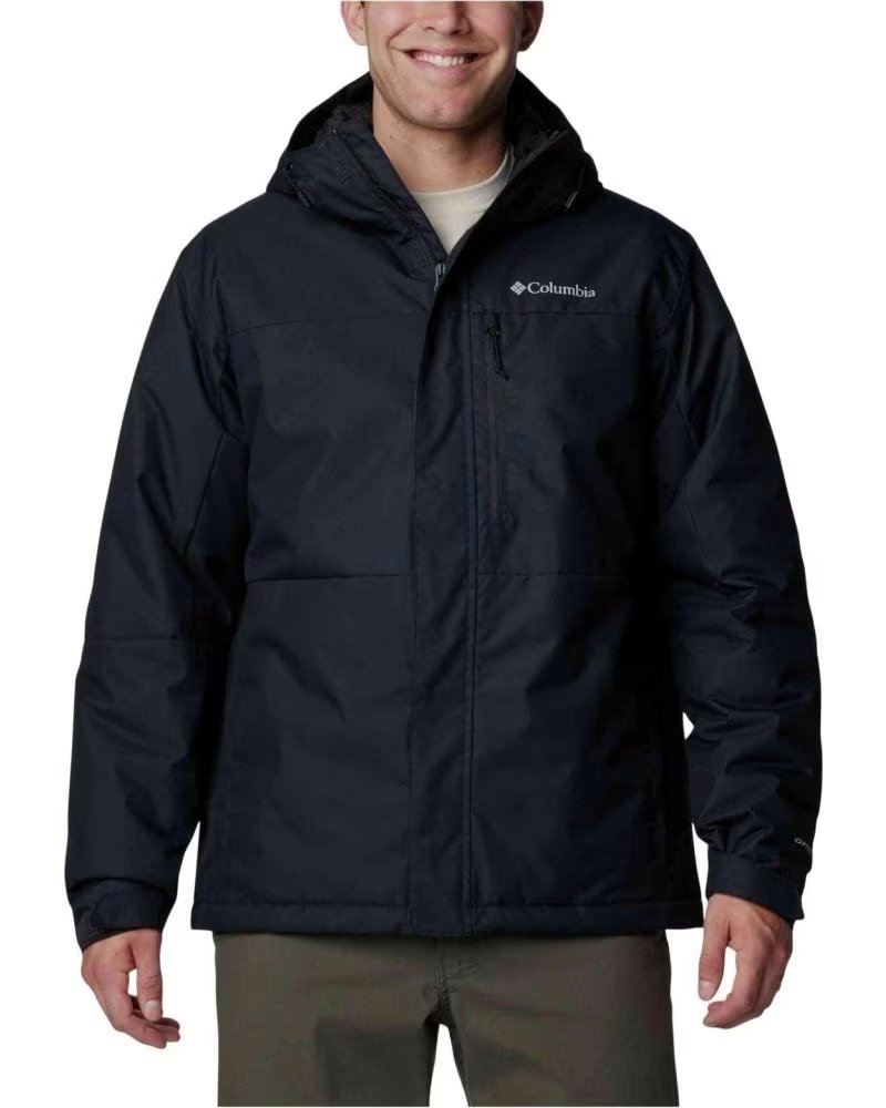 COLUMBIA CHAQUETA CHAQUETA CON CAPUCHA HIKEBOUND II NEGRO EN NEGRO PARA HOMBRE INSULATED