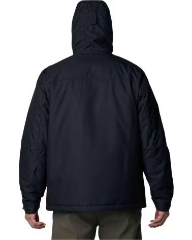 COLUMBIA CHAQUETA CHAQUETA CON CAPUCHA HIKEBOUND II NEGRO EN NEGRO PARA HOMBRE INSULATED
