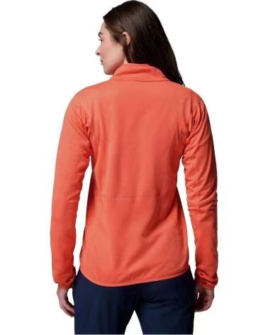 COLUMBIA FELPA IN PILE DONNA ESSENTIAL HIKE GRID FULL ZIP ARANCIONE MUJER