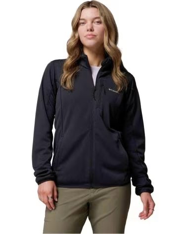 COLUMBIA ESSENTIAL HIKE GRID FLEECEJACKE MIT DURCHGEHENDEM REISSVERSCHLUSS FÜR DAMEN MUJER