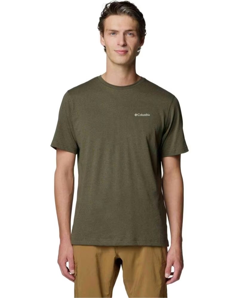 COLUMBIA THISTLETOWN HILLS SHORT SLEEVE MEN´S T-SHIRT AGUACATE