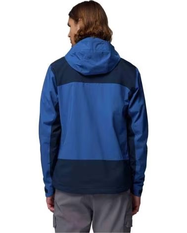 COLUMBIA GIACCA CON CAPPUCCIO BOULDER FALLS BLU