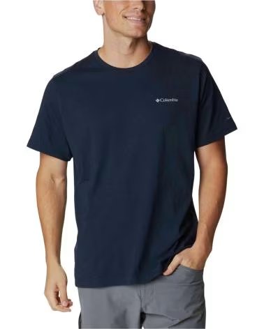 COLUMBIA CAMISETA THISTLETOWN HILLS DE MANGA CURTA AZUL NOCHE