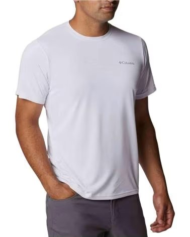 COLUMBIA HIKE CREW T-SHIRT WEISS FÜR HERREN BLANCO