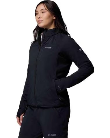 COLUMBIA ARCTIC CREST HYBRID FULL ZIP FLEECE JACKET WOMEN MUJER