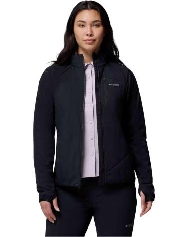 COLUMBIA ARCTIC CREST HYBRID FULL ZIP FLEECE JACKET WOMEN MUJER