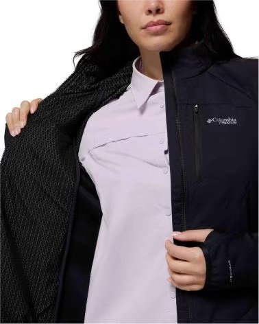 COLUMBIA ARCTIC CREST HYBRID FULL ZIP FLEECE JACKET WOMEN MUJER