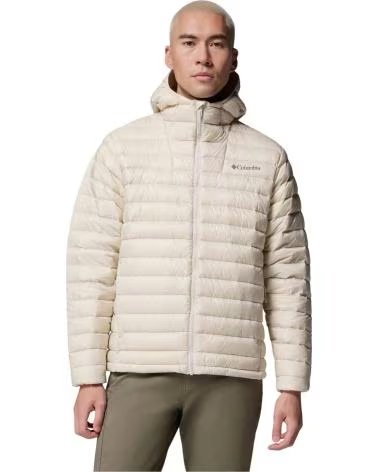 COLUMBIA GIACCA CON CAPPUCCIO CORELITE DOWN DA UOMO BEIGE