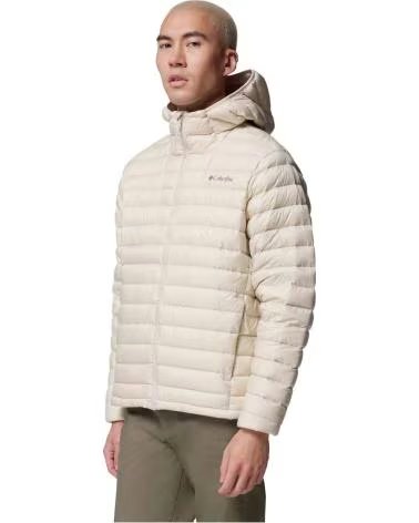 COLUMBIA GIACCA CON CAPPUCCIO CORELITE DOWN DA UOMO BEIGE