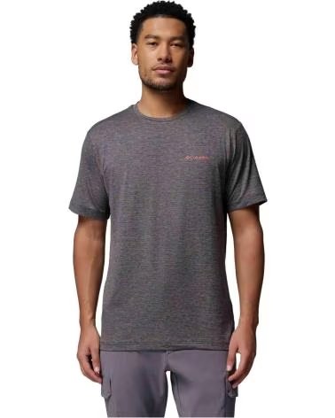 COLUMBIA MAGLIETTA KWICK HIKE BACK GRAPHIC GRIGIO 008