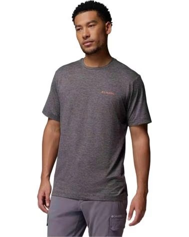 COLUMBIA MAGLIETTA KWICK HIKE BACK GRAPHIC GRIGIO 008