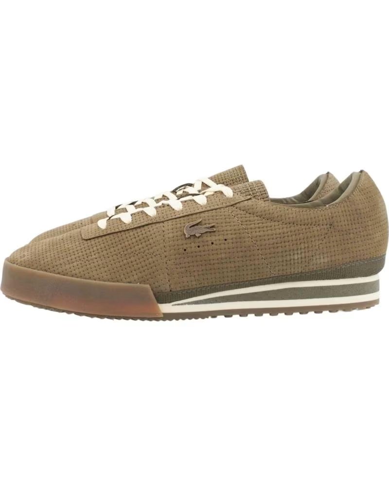 LACOSTE SNEAKERS 751SMA0067KG9-41-7 5 BEIGE UOMO