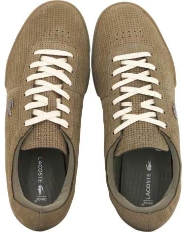LACOSTE SNEAKERS 751SMA0067KG9-41-7 5 BEIGE UOMO