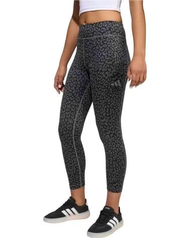 ADIDAS KB6912 WOMEN´S ANIMAL PRINT SPORT LEGGINGS BLACK-GRESIX-GREFOU