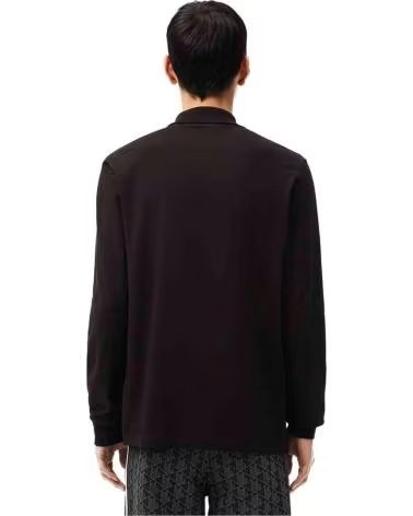 LACOSTE POLO DE MANGA LARGA 077-51878289834323 EN PARA HOMBRE NEGRO
