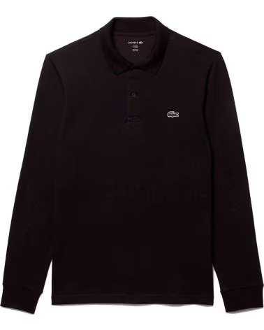LACOSTE POLO DE MANGA LARGA 077-51878289834323 EN PARA HOMBRE NEGRO