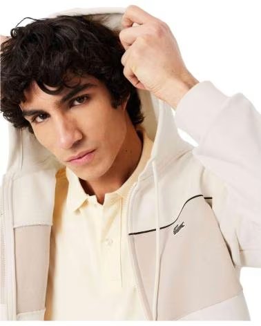 LACOSTE KAPUZENPULLOVER MIT REISSVERSCHLUSS LAPONIE-LIONNE
