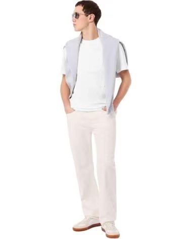 LACOSTE CAMISETA DE MANGA CORTA BLANCA FLOUR