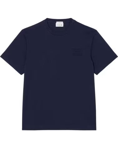 LACOSTE TH0753-166 KURZARM-T-SHIRT FÜR HERREN NAVY BLUE