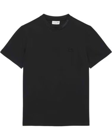 LACOSTE CAMISETA T-SHIRT EN COLOR PARA HOMBRE NEGRO