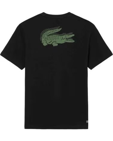 LACOSTE TH0003-5YI KURZARM-T-SHIRT FÜR HERREN BLACK-LAMB S