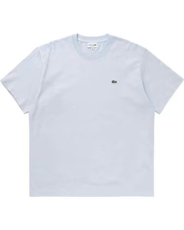 LACOSTE SHORT SLEEVE T-SHIRT FOR MEN IN BLUE AZUL