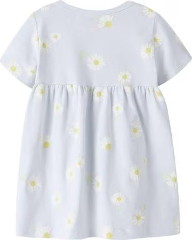 NAME IT KLEID 13229242-ANCIENTDAISY MIT GÄNSEBLÜMCHEN-PRINT IN HELLBLAU CELESTE CLARITO