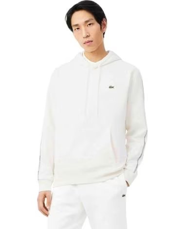 LACOSTE SUDADERA CON CAPUCHA 077-52955718451539 EN PARA HOMBRE BLANCO