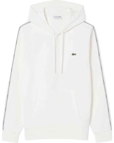 LACOSTE SUDADERA CON CAPUCHA 077-52955718451539 EN PARA HOMBRE BLANCO
