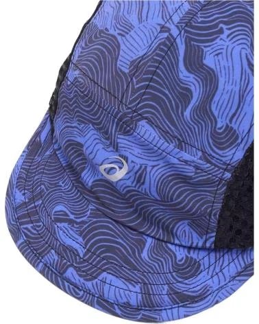 ASICS CAPPELLINO FUJITRAIL GRAPHIC BLU E NERO